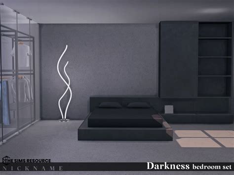 The Sims Resource Darkness Bedroom Set