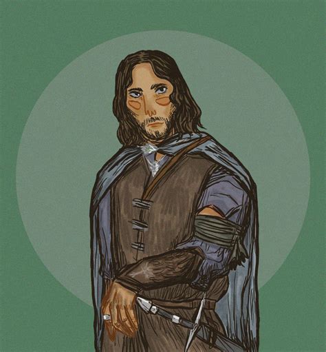 Aragorn Son Of Arathorn By Erisaesis On Deviantart