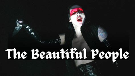 🤘 Marilyn Manson The Beautiful People [metalmania] Youtube