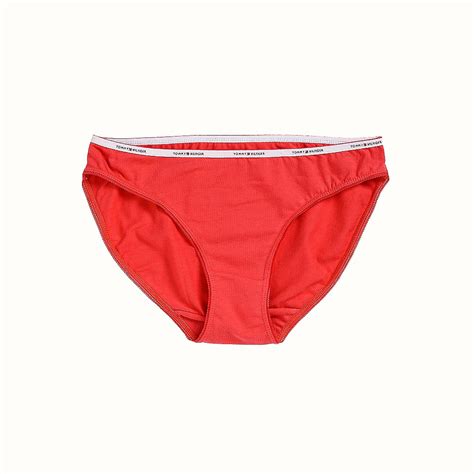 Tommy Hilfiger Classic Bikini Briefs In Red Lyst