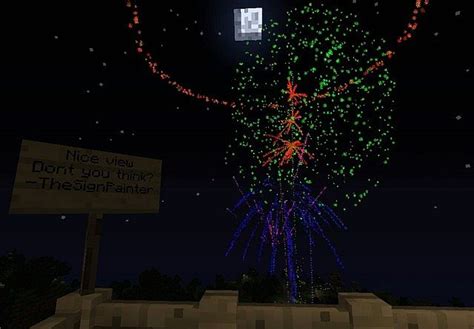 FIREWORKS SET 1 Minecraft Project