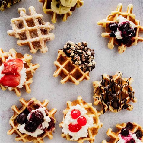 Mini Waffles (Simple, Easy, Tasty & Fun!) - Heavenly Home Cooking