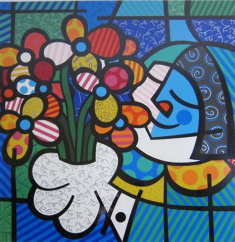 First Love Huge By Romero Britto For Sale On Art Brokerage