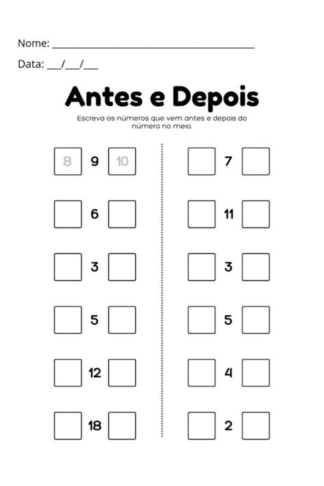 Atividades Educação Infantil 9 Anos Para Imprimir Pdf