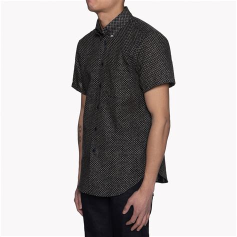 Short Sleeve Easy Shirt Kimono Print Kanoko Naked Famous Denim