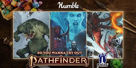 Paizo Releases So You Wanna Try Out Pathfinder 2e Humble Bundle