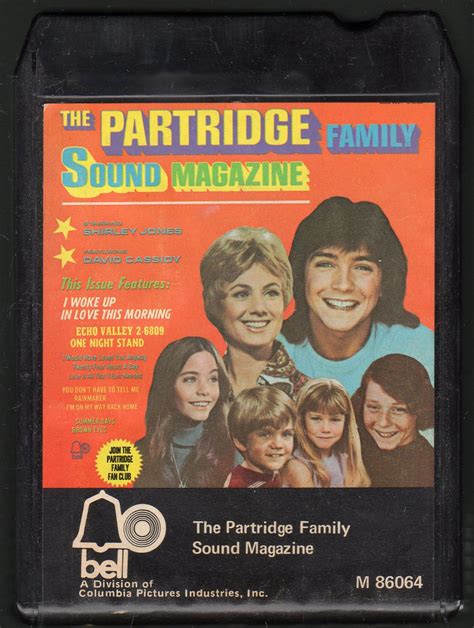 The Partridge Family - Sound Magazine 1971 AMPEX BELL A18E 8-TRACK TAPE