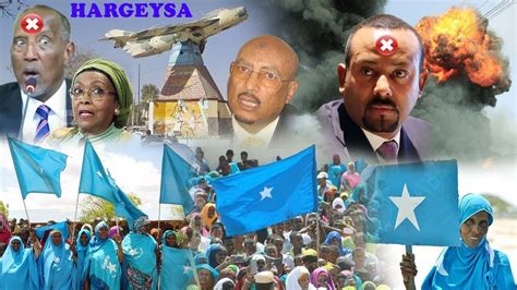 FARXAD Hargeysa Oo Calanka Somalia Laga Taagay Kacdoon Culus Oo Ka