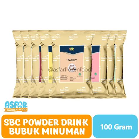 SBC Powder Drink Bubuk Minuman Minuman Aneka Rasa Lazada Indonesia