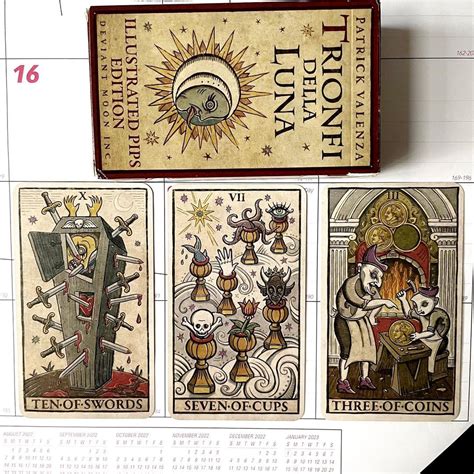 Trionfi Della Luna Tarot Illustrated Pips Edition LT Tarot