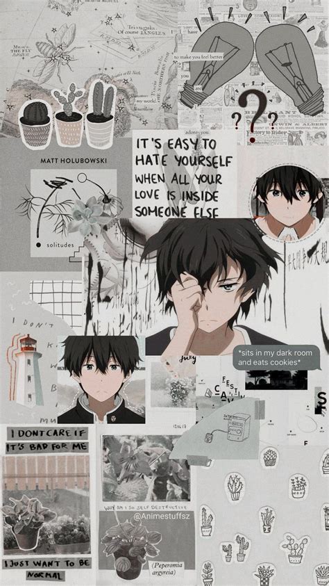 Anime Collage Wallpaper Aesthetic Desktop : Aesthetic Photo Collage ...