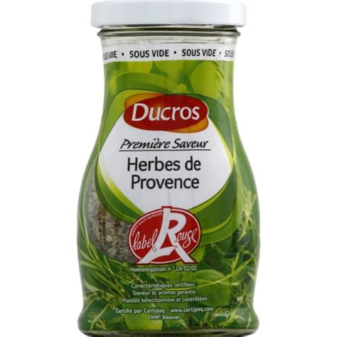 Ducros Herbes De Provence Label Rouge Monoprixfr