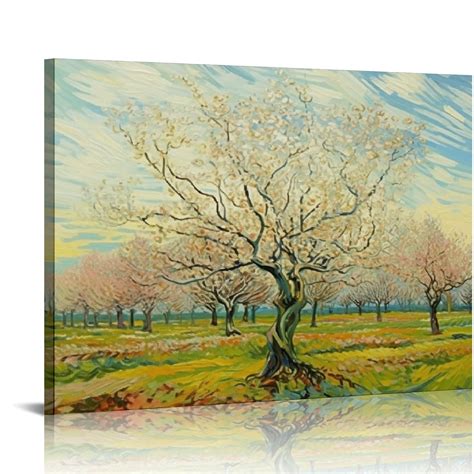 Hengt The White Orchard By Van Gogh Famous Oil Paintings Reproduction