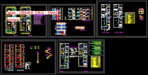 Proje Sitesi Konut Kompleksi Autocad Projesi 13640 Hot Sex Picture