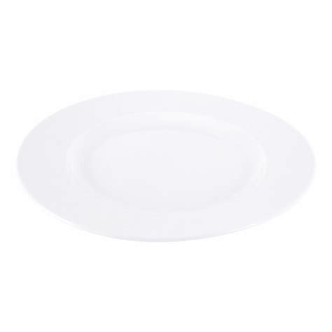 Our Table Simply White Porcelain 11 Inch Caterer Dinner Plates Set Of 6