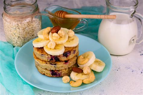 Tortitas de avena y plátano una receta SALUDABLE