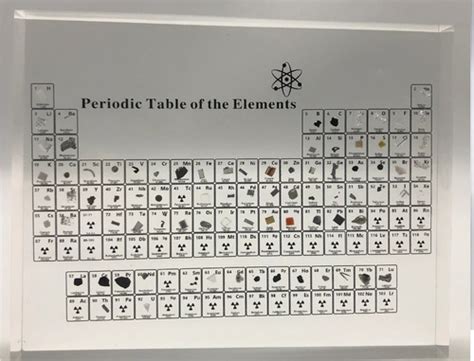 Tabla Peri Dica Con Muestras De Elementos Reales Quimica Env O Gratis