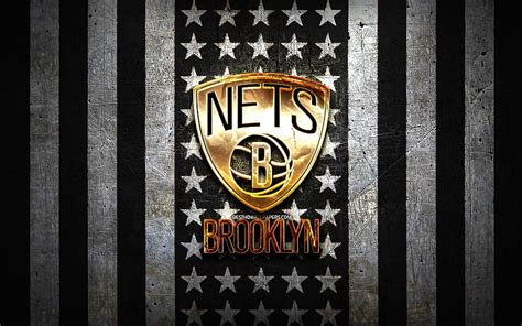 1920x1080px 1080p Download Gratis Bendera Brooklyn Nets Nba Latar