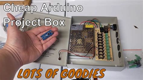 A Cheap Arduino Project Box With Lots Of Goodies Youtube