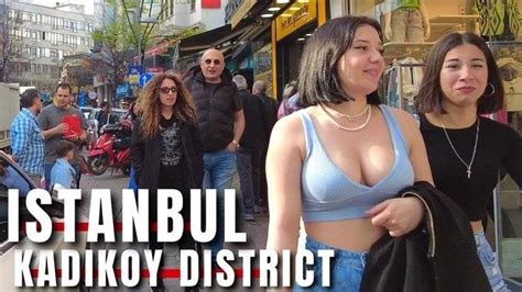 Istanbul Kadikoy May Walking Tour K Uhd Fps Videos