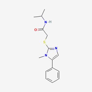 N Isopropyl Methyl Phenyl H Imidazol Yl Thio Acetamide