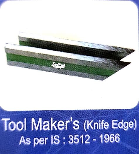 Luthra Tool Makers Knife Edge Straight Edge At Best Price In Mumbai