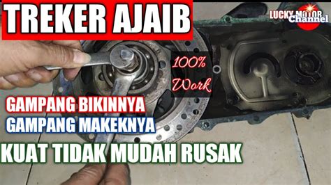 CARA MEMBUAT TREKER BEARING TANAM PALING SIMPEL DAN MUDAH DIGUNAKAN