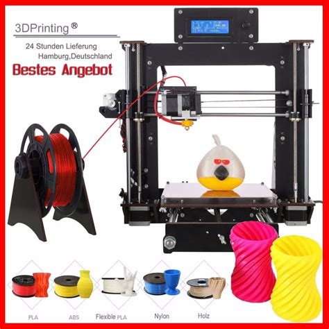 3D Printer Prusa I3 Reprap MK8 DIY Kit MK2A Heatbed LCD Impresora 3d In