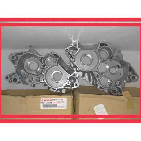 Rxz Crankcase Tengah Set Kulit Enjin Tengah Kiri Kanan Japan