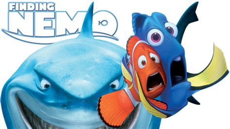 Finding Nemo Logo Png Shark Transparent 500x281 Png Download