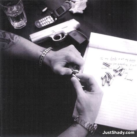 Eminem Encore 03 writing a letter to family | JustShady.com