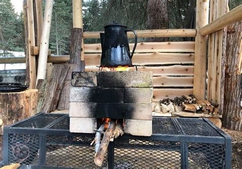 How To Build A Fuel Efficient Rocket Stove And Cook Your Food On It The Provident Prepper