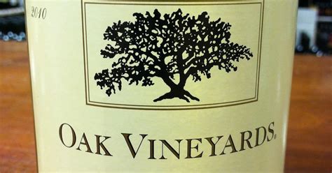 Karen's wine blog: Tasting - Oak Vineyards Chardonnay