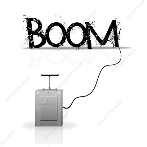 bomb detonator stock image  science photo library