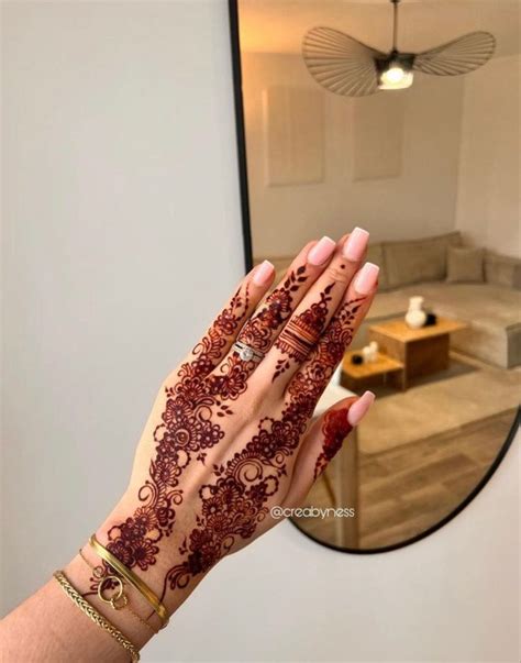 Pin On HENNAA Latest Henna Designs Pretty Henna Designs Cute Henna