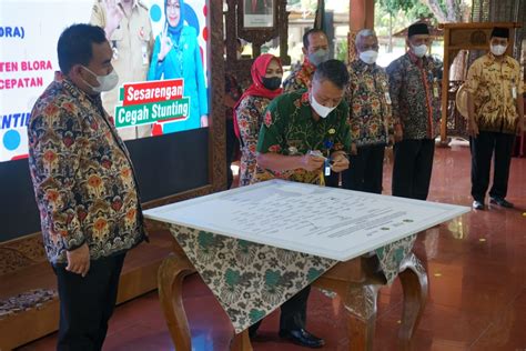 Puskesmas Dan Kua Se Blora Komitmen Dorong Pencegahan Stunting Dari Hulu