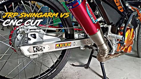 Installing JRP Swingarm V5 CNC Cut Raider 150 Street Bike Concept