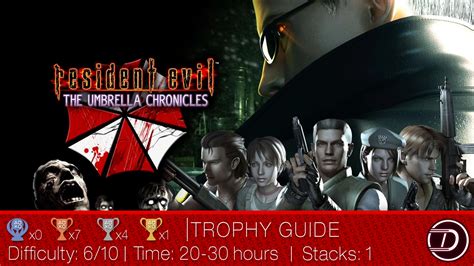 Resident Evil: The Umbrella Chronicles Trophy Guide | Game Craves