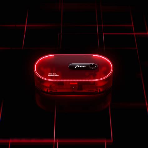 Freebox Ultra Dition Limit E Une Version Rouge Et Transparente Pour