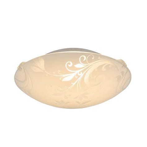 Eurolux Floral Pattern Ceiling Light White BRIGHTS Hardware Shop Online