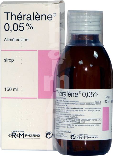 Theralene 0 05 1 Flacon De 150 Ml Avec Gobelet Doseur Erempharma