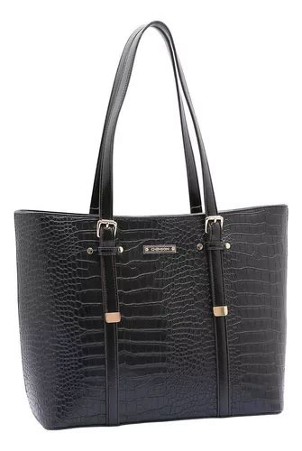 Bolso De Hombro Chenson Croco Utilitario Para Mujer Elegante A La