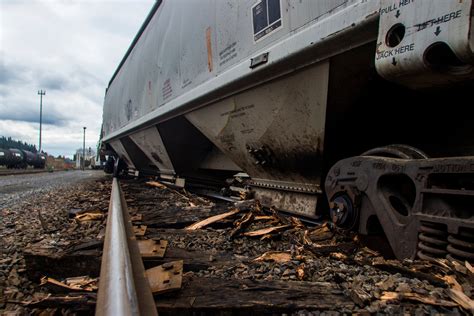 Union Pacific Train Derails In Downtown Centralia The Daily Chronicle