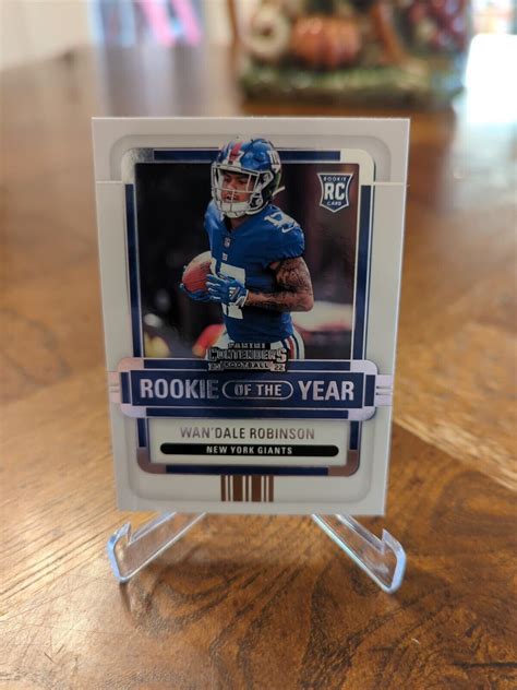 Wan Dale Robinson Rookie Of The Year Contenders Roy Wdr Giants Ebay