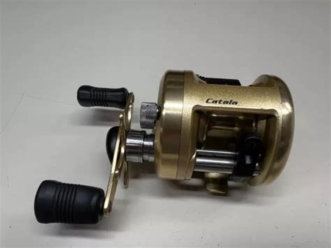 Shimano Catala Gold Baitcasting Fishing Reel Fully Functional