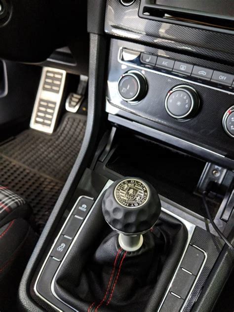 Bfi Heavy Weight Golf Ball Shift Knob Install Golfmk7 Vw Gti Mkvii Forum Vw Golf R Forum