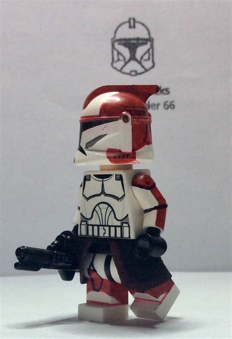 Lego Star Wars Custom Clone Troopers Commander Ponds Phase 1 Etsy