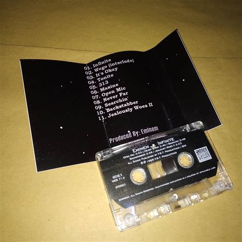 Eminem Infinite Cassette Tape - Etsy