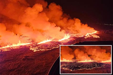 Reykjanes Volcano Erupts In Iceland After Weeks Of Intense Earthquake Activity Total News