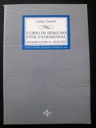 Curso De Derecho Civil Patrimonial LASARTE ALVAREZ CARLOS Amazon Es